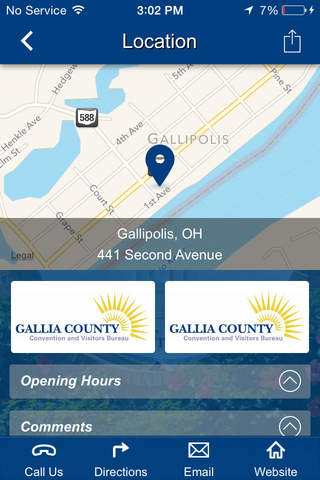 Gallia County Convention and Visitors Bureau screenshot 2