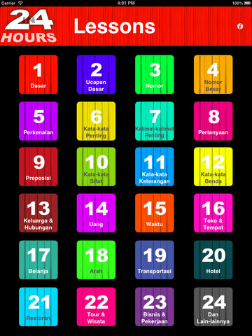 【免費教育App】In 24 Hours Belajar Bicara Bahasa Inggris-APP點子