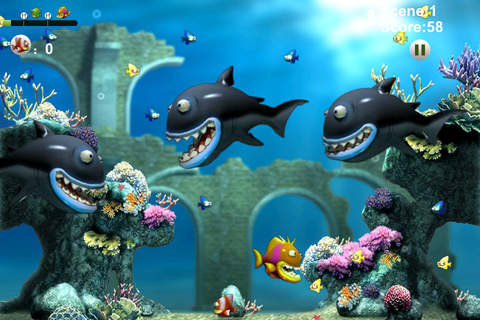 Hungry Fish : A deadly hungry fish attack in the sea FREE! screenshot 3