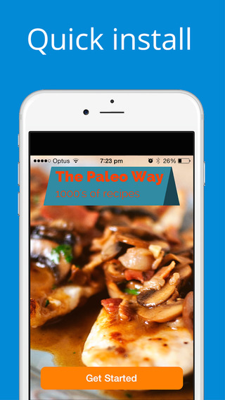 Paleo Way – 1000’s of the best recipes quick ideas easy diet plans and food lists in an app no more 