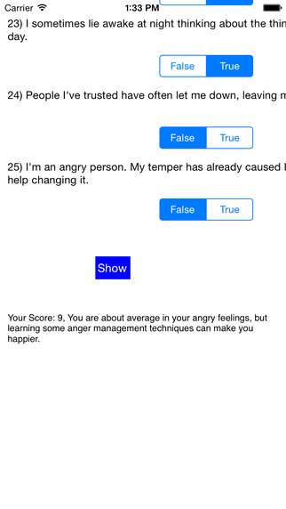 【免費健康App】Anger Test-APP點子