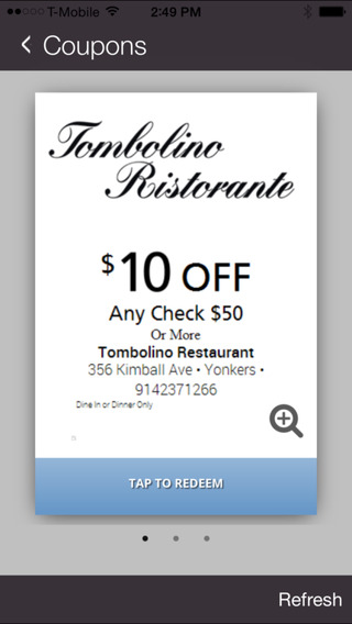 【免費生活App】Tombolino Ristorante Yonkers-APP點子