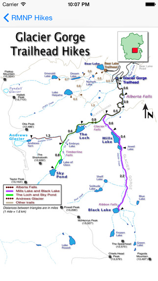 【免費旅遊App】Hiking Rocky Mountain National Park-APP點子