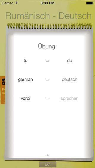 免費下載旅遊APP|Vocabulary Trainer: German - Romanian app開箱文|APP開箱王
