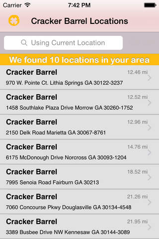 Cracker Barrel screenshot 2