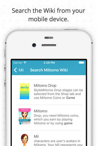 Wiki for Miitomo screenshot 3