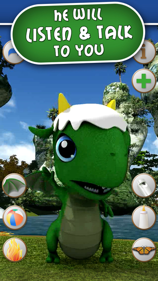 【免費娛樂App】My Dino Pet - Talk and Play with Baby Dino!-APP點子