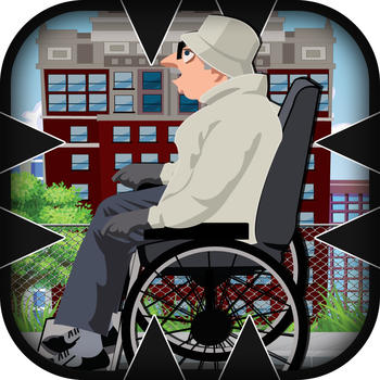 Wheelchair Uncle Grandpa Falling - Angry Old Man Survival Craze PRO 遊戲 App LOGO-APP開箱王