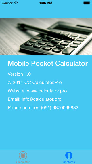 Free Mobile Pocket Calculator