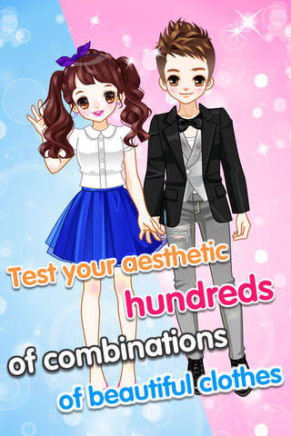 Lovely Princess and Prince - dress up game for girls screenshot 4