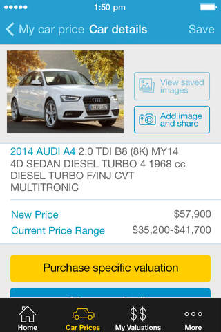 NRMA Car Price Guide screenshot 3
