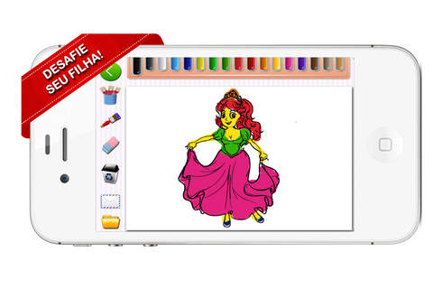 Desenhos Para Colorir Para Meninas screenshot 2