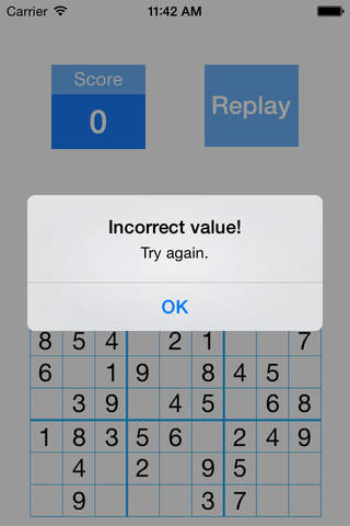 Braingame-Simple Sudoku screenshot 2
