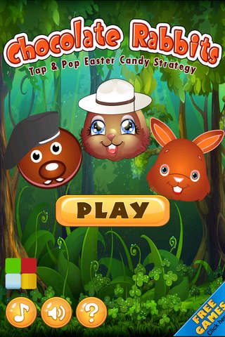 Chocolate Rabbits: Tap & Pop Easter Strategy PRO screenshot 2