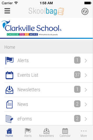 Clarkville School - Skoolbag screenshot 3