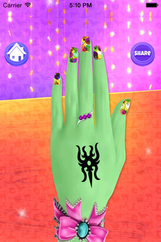 monster high nails screenshot 2