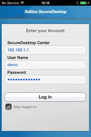 Soliton SecureDesktop screenshot 3