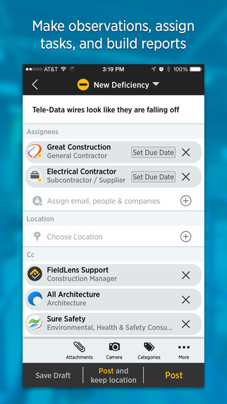 【免費商業App】FieldLens - Construction Field Management App for Superintendents, Contractors, Owners and Architects-APP點子