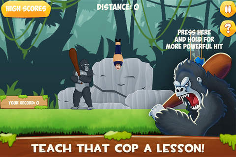 Gorilla Sports - Cop Baseball Deluxe screenshot 2