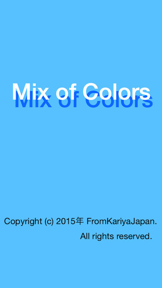 【免費遊戲App】Mix of Colors-APP點子