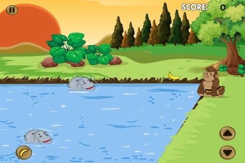 A Hippo Revenge - King of the Jungle Challenge FREE screenshot 4