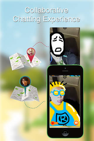 Pichat - Using picture to chat with your friends creativily screenshot 3