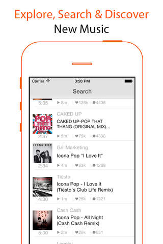 Free Music+ Player for SoundCloud & Music Streamer screenshot 2