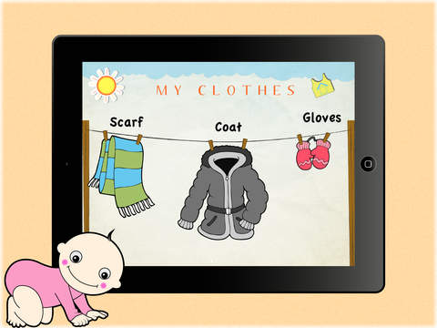 【免費遊戲App】My First Words - Preschool Toddler can learn House, Food, Clothes &  Kitchen words-APP點子