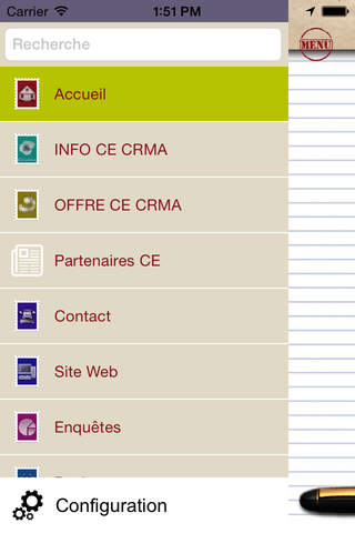 CE CRMA screenshot 2