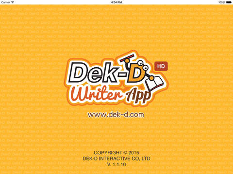 Dek-D Writer App HD นิยายออนไลน์