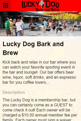 Lucky Dog Bark and Brew screenshot 2