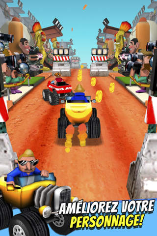 Offroad Monsters . Monster Trucks Simulator Racing Game For Kids Free screenshot 2