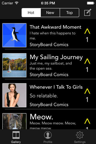 StoryBoard Comics screenshot 3