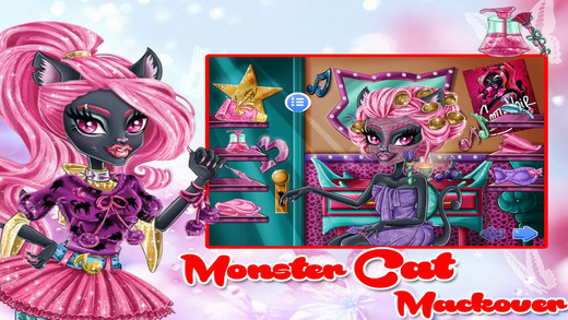 【免費遊戲App】Monster Cat Makeover-APP點子
