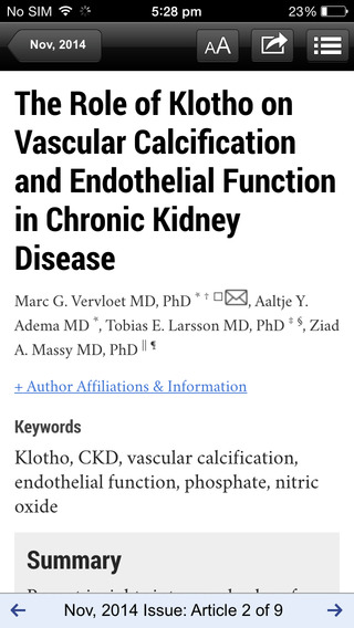 【免費醫療App】Seminars in Nephrology-APP點子