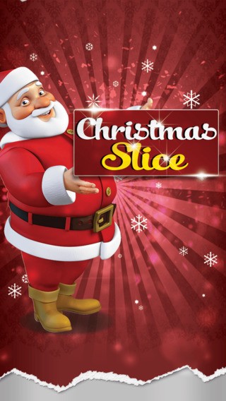 Christmas Slice - Happy Santas Swipe Game