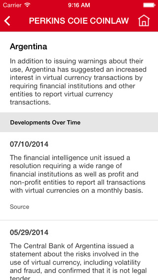 【免費商業App】Perkins Coie CoinLaw-APP點子
