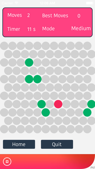 【免費遊戲App】Circle the dot up ~ Catch amazing dot spotter game with endless fun!-APP點子