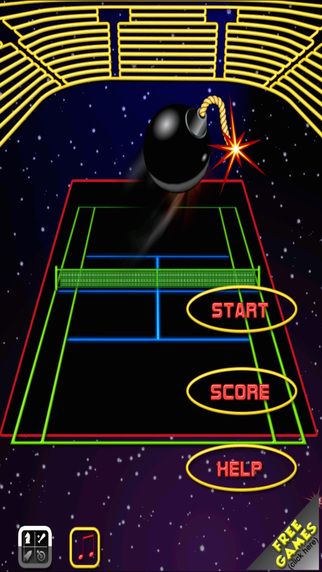 Space Tennis Championship - Touch And Hit The Bombs In The Space 3 FREE by The Other Games