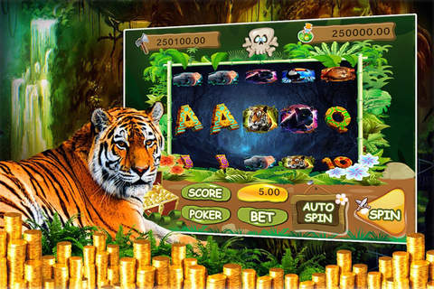 A Lucky Tiger - Free Casino Jackpot Slots screenshot 2