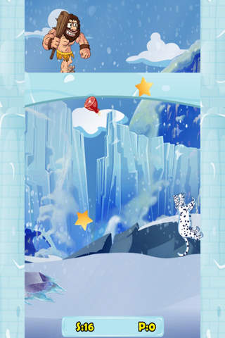 Snow Leopard Jump - Frozen Pet Tiger Challenge screenshot 2