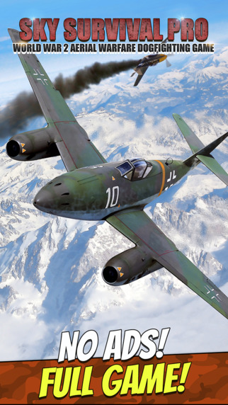 Sky Survival Pro - World War 2 Aerial Warfare Dogfighting Game