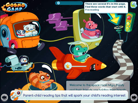 CosmoCamp: The Space Race Storybook for Toddlers and Preschoolers screenshot 2