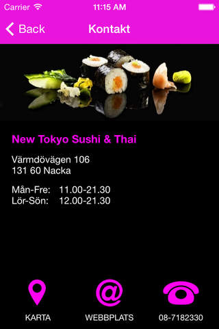 New Tokyo Sushi & Thai screenshot 3