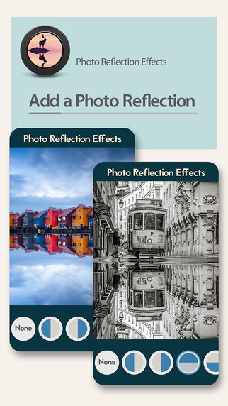 Photo Reflection Effects Pro - Mirror Water Effects Blender to Clone Yourself