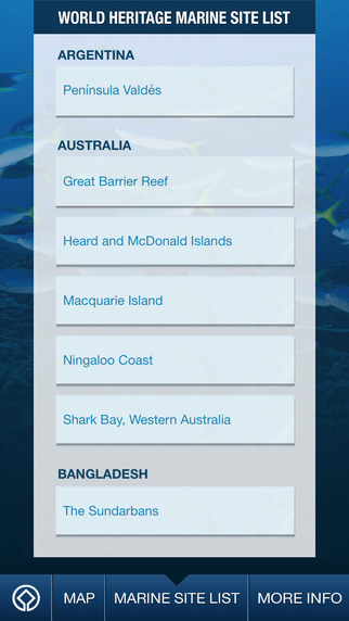 【免費教育App】UNESCO World Heritage Marine Sites App-APP點子