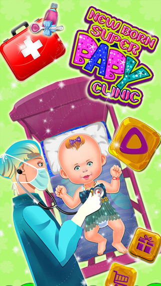 Newborn Super Baby Clinic – Baby Care and Hospital Game
