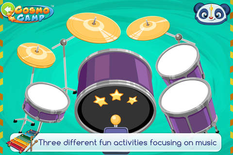 CosmoCamp: Music Game App for Toddlers and Preschoolers screenshot 3