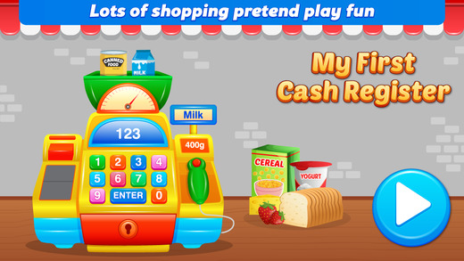 My First Cash Register - Store Shopping Pretend Play for Toddlers and Kids