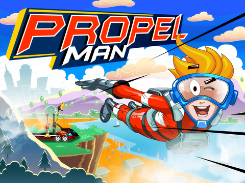 【免費遊戲App】Propel Man-APP點子